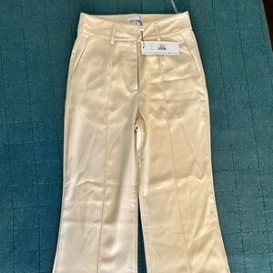 Never Worn! Petal & Pup High-Waisted Burland Pant - Beige